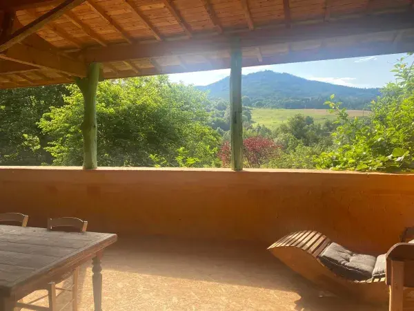 Vue de la terrasse 