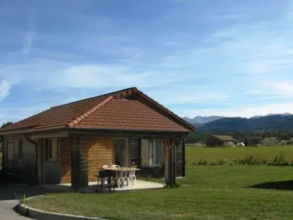 Vue entrée chalet