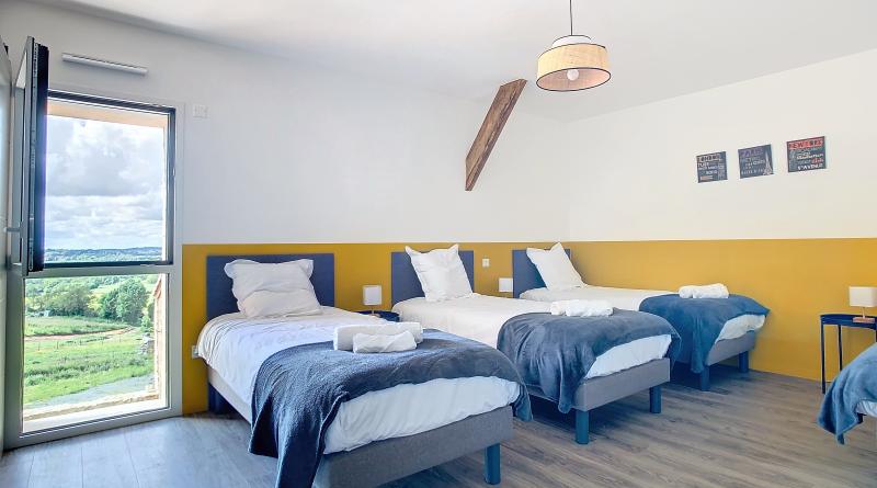 Chambre 2 avec 4 lits 80 x 190