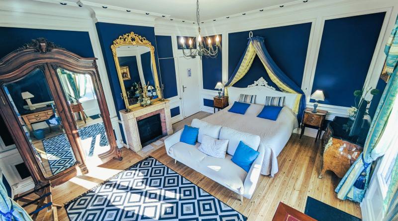 chambres saphir avec terrasse et balcon 1er étage du château
