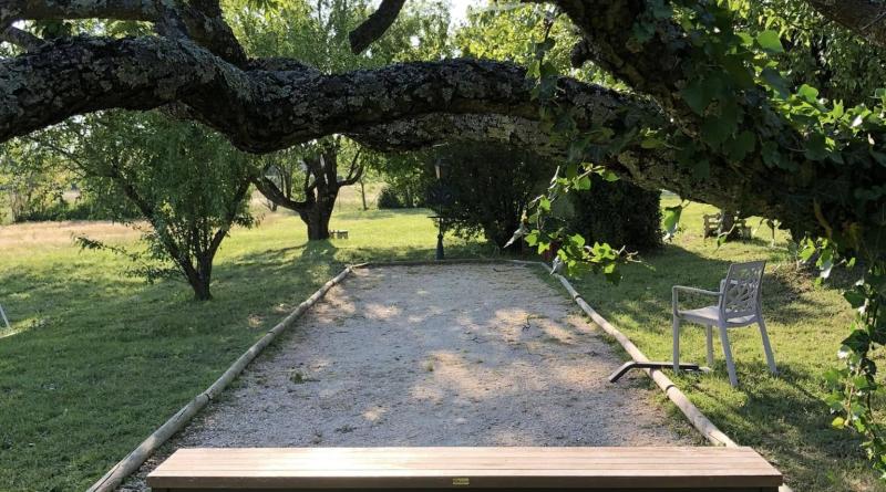Le terrain pour de mémorables parties de pétanque 