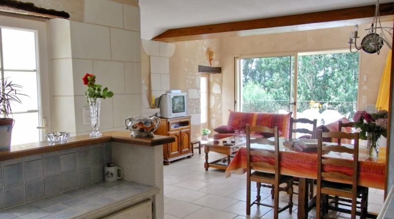 Salle a manger avec une super vue 