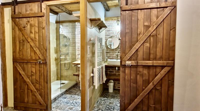 Salles d'eau chambres Orge et Seigle - Gîte Meunier