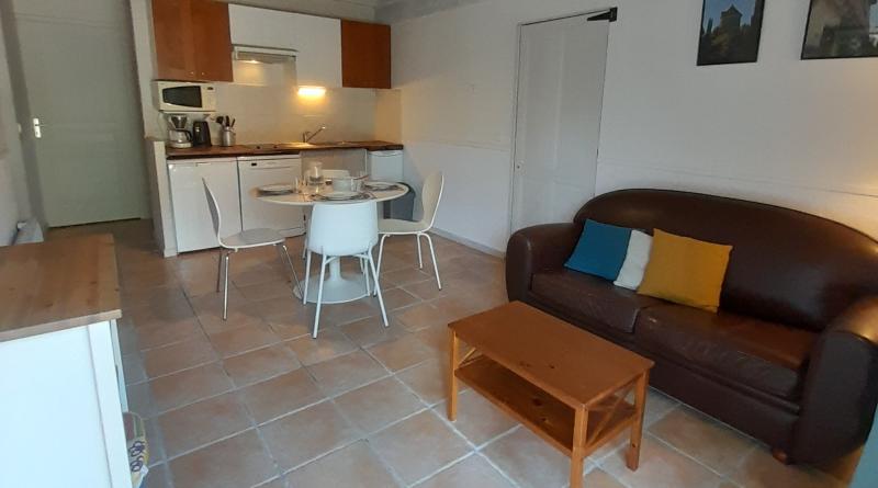 salon et espace cuisine gite 4 personnes proche bergerac, dordogne