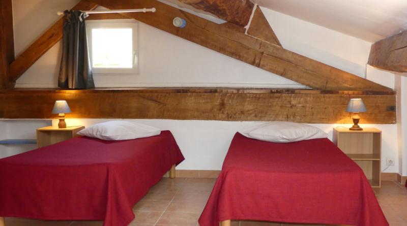 Une des chambres de l'étage.