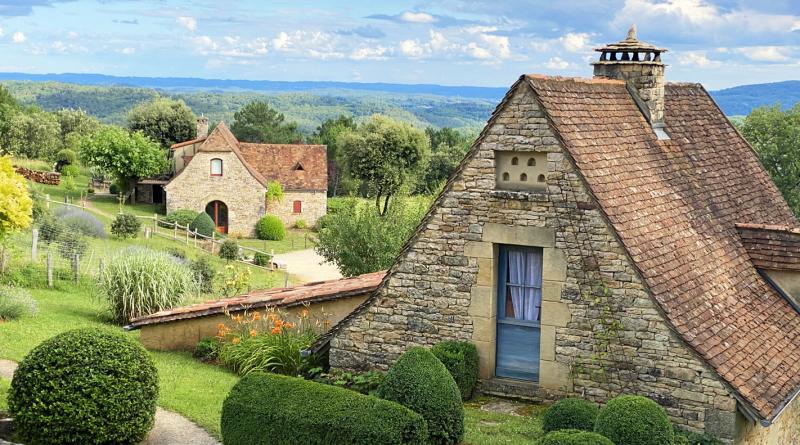 Panorama depuis le Hameau du sentier des sources à Sarlat