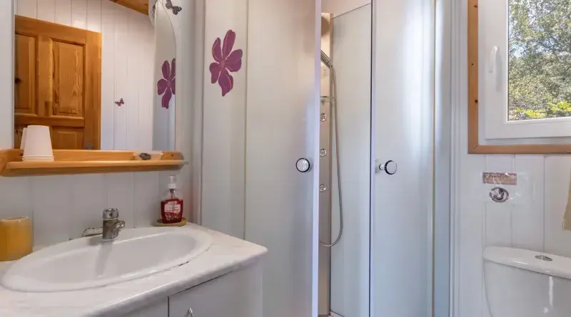 Salle de bain chalet Maroc