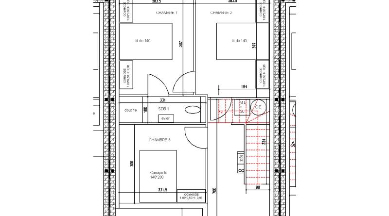 plan gîte rdc 