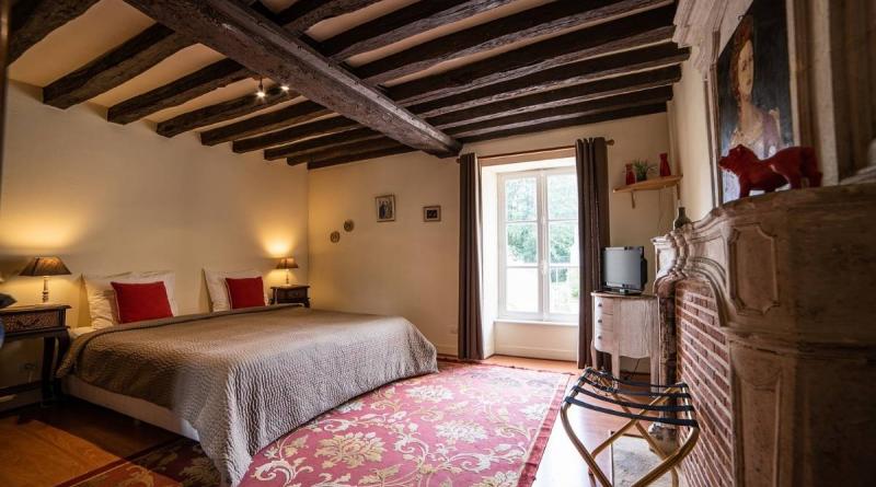 Chambre d'un des gîtes