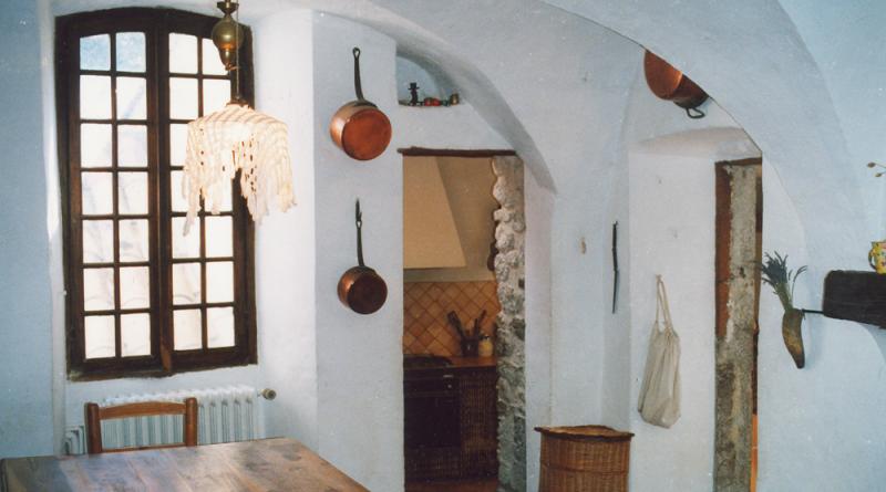 Salle à manger voûtée