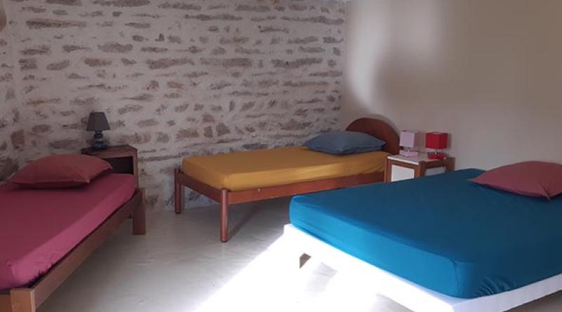 Chambre 3 à 4 personnes - rdc