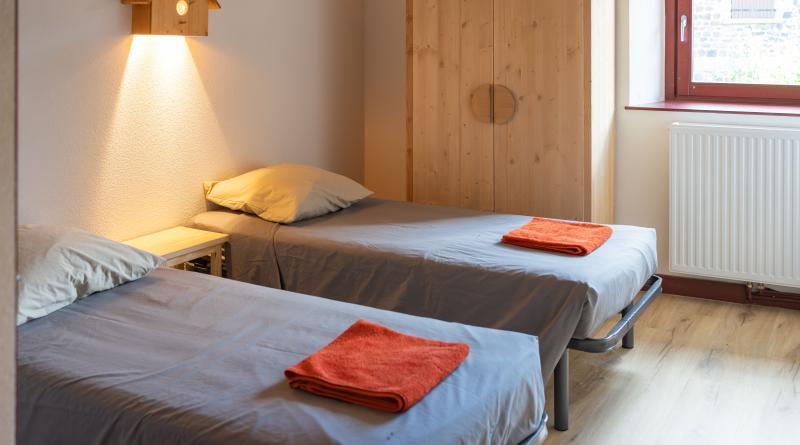 Chambres twin tout confort