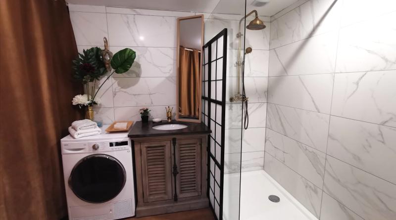 salle de bain du studio