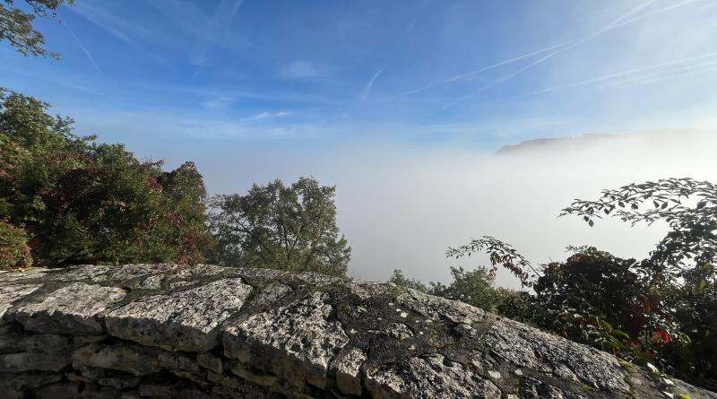Vue derrière le château