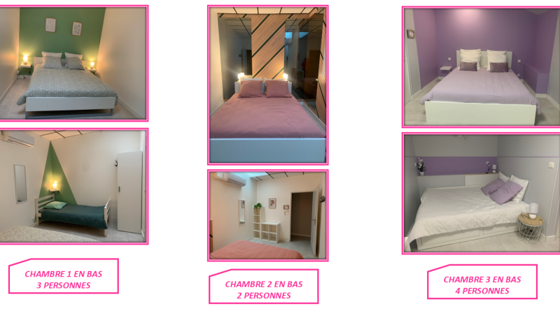 3 CHAMBRES DU BAS