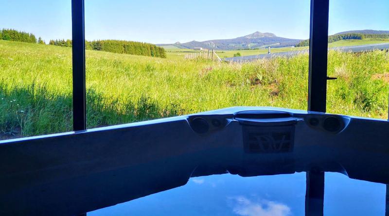 vue du spa en été à la mandra