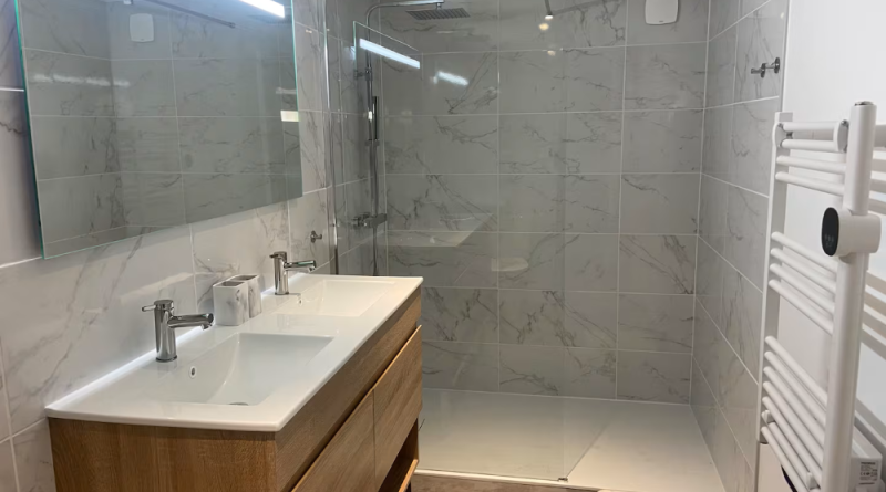 salle d'eau double vasque 